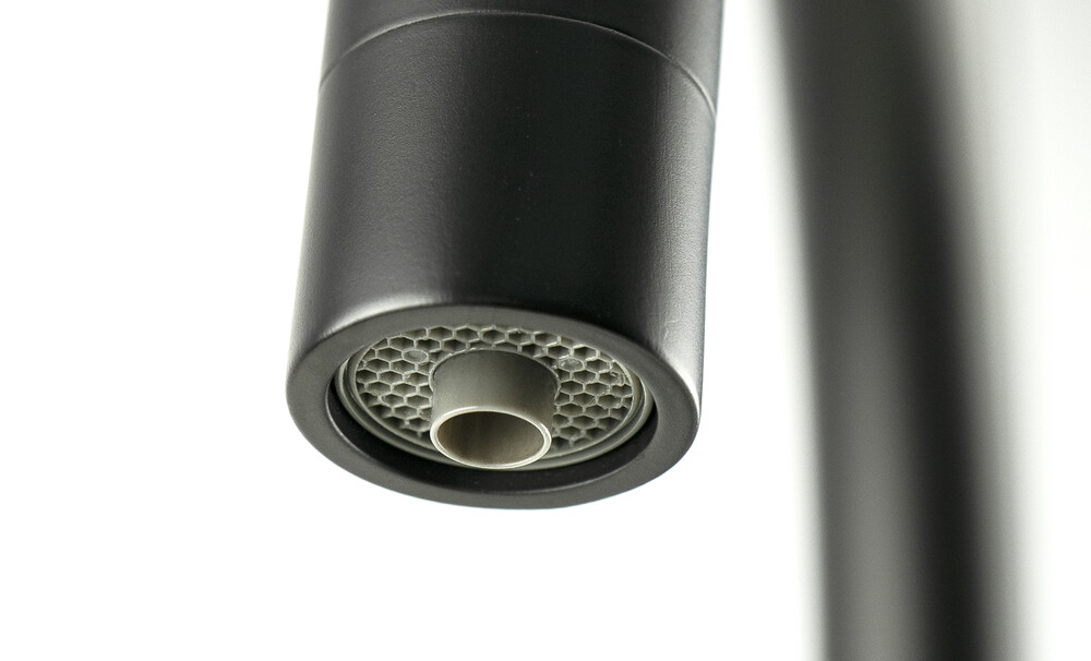 LM7261BL Ursus Смеситель для кухни, с подключением к фильтру питьевой воды, черный LEMARK