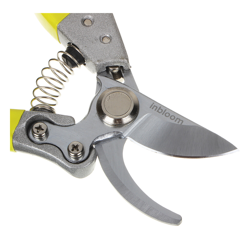 Секатор садовый 215мм, обрезиненная ручка INBLOOM (186-036)