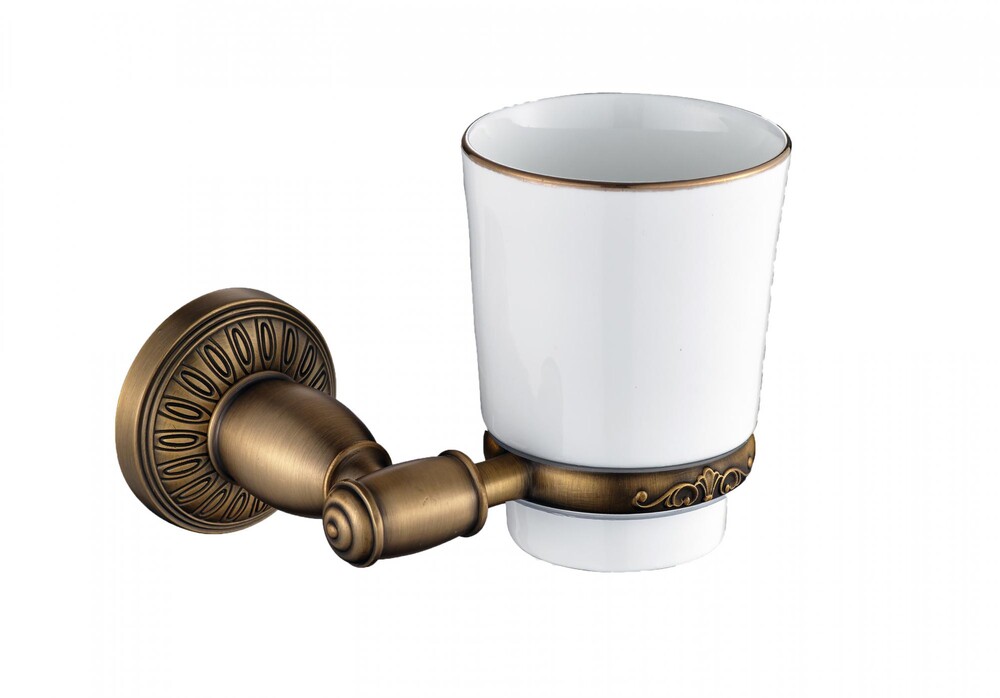 S-006658C (Стакан стеклянный с настенным держателем) SAVOL ***