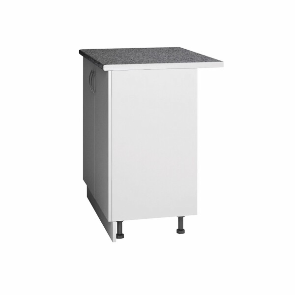 Рабочий стол 80 цвет Белый столешница Гранит SANTREK HOME (ЛДСП)