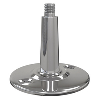 Ножка телескопическая с одним креплением разборная (Хром) 10495