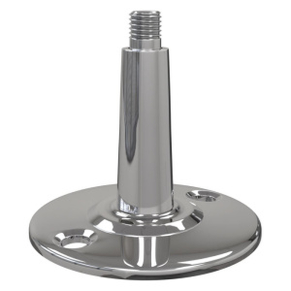 Ножка телескопическая с одним креплением разборная (Хром) 10495