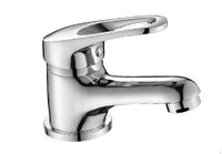 DR21011 Смеситель одноручный для умывальника монолитный, хром DECOROOM