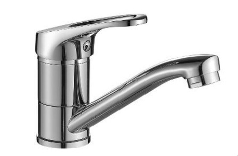 DR21012 Смеситель одноручный для умывальника с поворотным изливом, хром DECOROOM