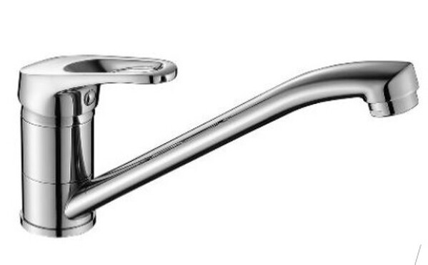 DR21018 Смеситель одноручный для кухни с поворотным изливом, хром DECOROOM
