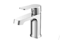 DR23011 Смеситель одноручный для умывальника монолитный, хром DECOROOM