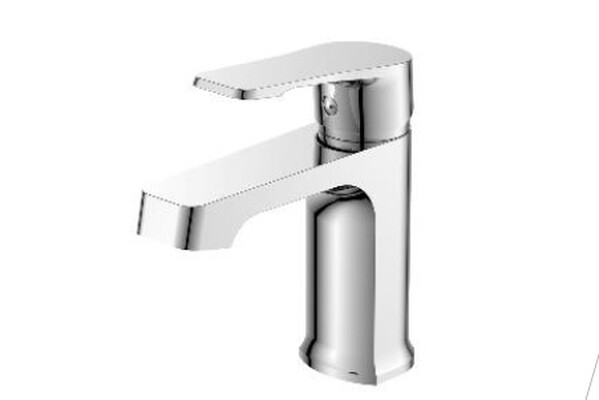 DR23011 Смеситель одноручный для умывальника монолитный, хром DECOROOM