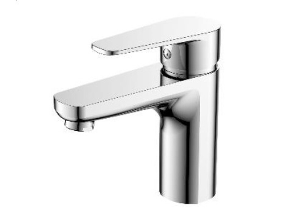 DR72011 Смеситель одноручный для умывальника монолитный, хром DECOROOM