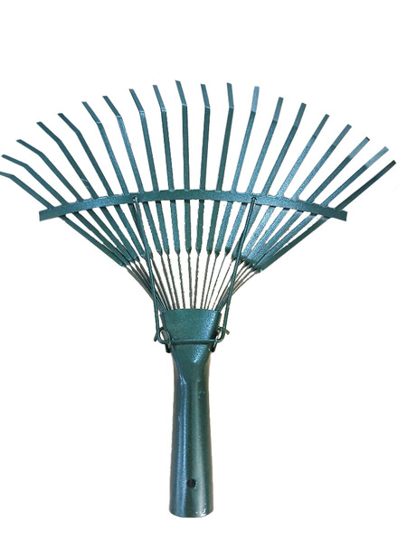 Грабли веерные пластинчатые большие пор.окрас.20зуб.