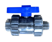 Кран ПНД шаровый   1/2" г/ш PN16 (Россия)