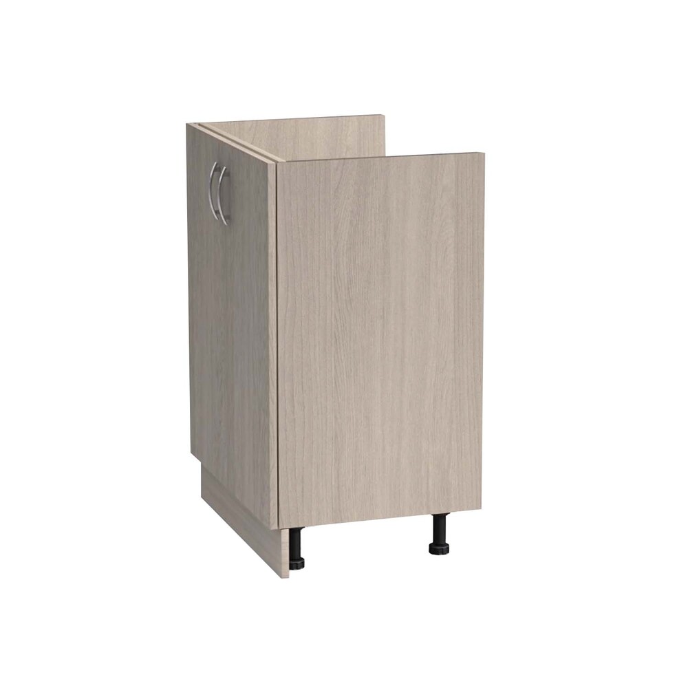 Тумба 60*50 цвет Ясень шимо светлый (2 дверцы) SANTREK HOME (ЛДСП)