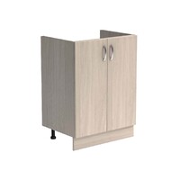 Тумба 60*60 цвет Ясень шимо светлый (2 дверцы) SANTREK HOME (ЛДСП)