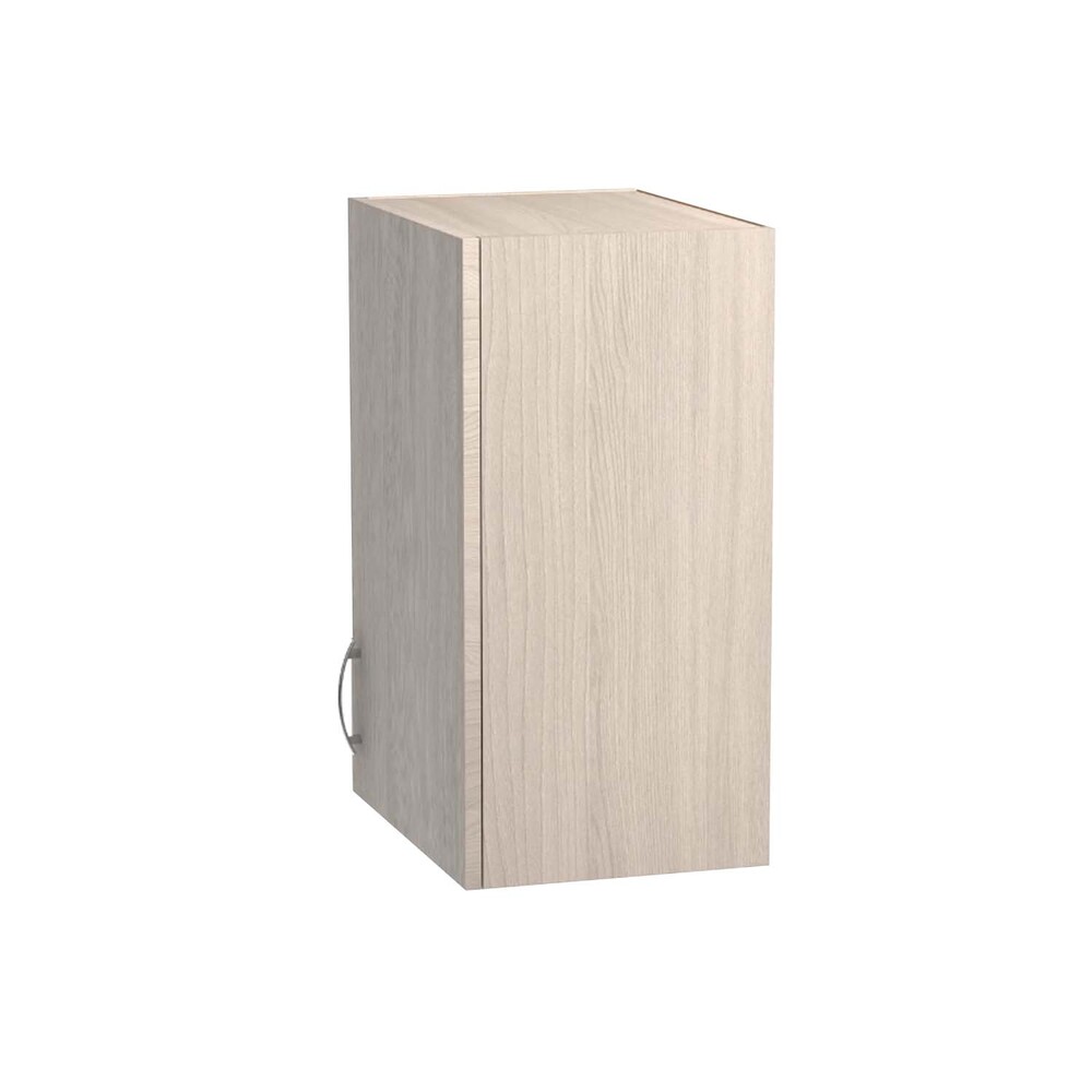 Шкаф для посуды 40 цвет Ясень шимо светлый SANTREK HOME (ЛДСП)