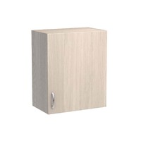 Шкаф для посуды 50 цвет Ясень шимо светлый SANTREK HOME (ЛДСП)