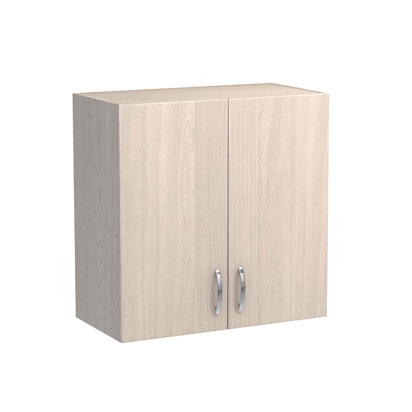 Шкаф для посуды 60 цвет Ясень шимо светлый SANTREK HOME (ЛДСП)