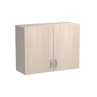 Шкаф для посуды 80 цвет Ясень шимо светлый SANTREK HOME (ЛДСП)