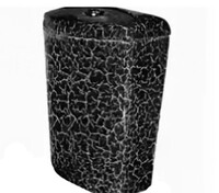 Бачок для унитаза Rosa "Стиль", "Уют", "Рим" КРАКЕЛЮР ЧЕРНЫЙ с арматурой г.Киров (меж.ос. 155 мм)