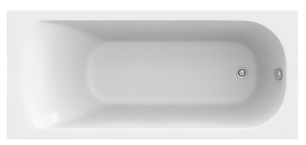 Ванна акрил BAS "НИРВАНА-PRO" 170х75 BAS PROfessional 100% литьевой акрил в компл. с каркасом (без фолдона) БЕЗ АВТОСЛИВА