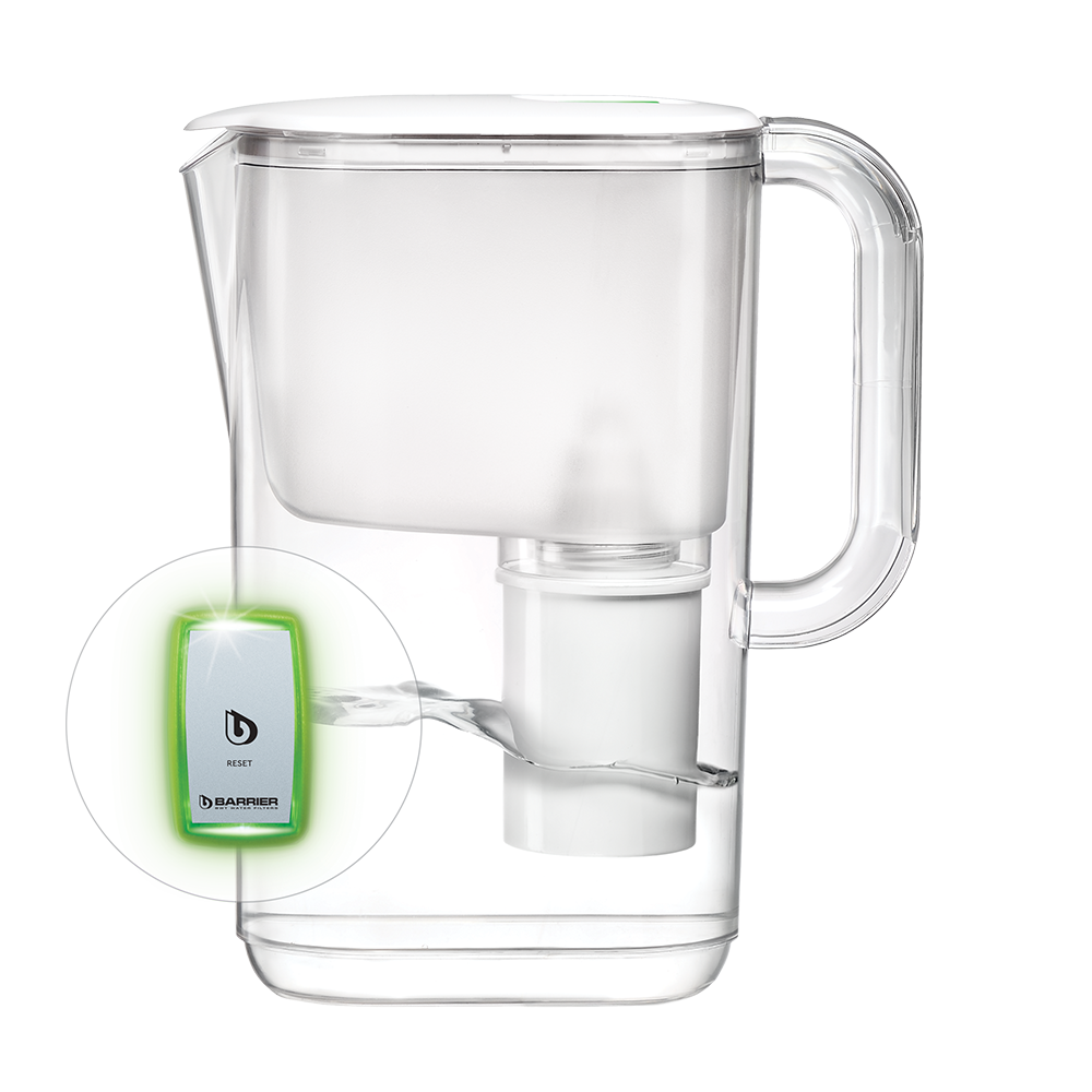 Фильтр-кувшин "Барьер Стайл XS"(ТОКИО) белый Опти-Лайт (2,5л/1,1л) В850Р00*