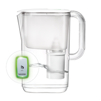 Фильтр-кувшин "Барьер Стайл XS"(ТОКИО) белый Опти-Лайт (2,5л/1,1л) В850Р00*