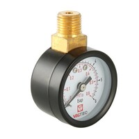 Манометр Ду 40 с верхним подключением , 1/4", 0-6 бар (для редуктора давления) VT.TM40.VC.02