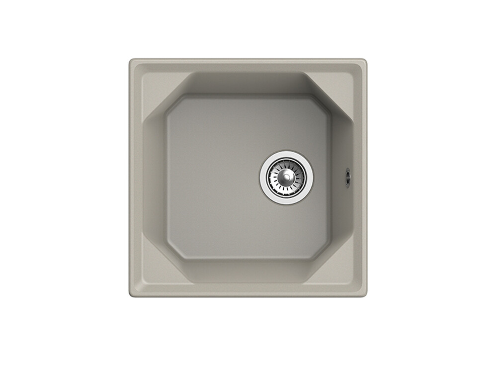 Мойка для кухни GranFest Композит UNIQUE 500 1 чаша 500*500мм (U-500 топаз)