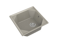 Мойка для кухни GranFest Композит UNIQUE 500 1 чаша 500*500мм (U-500 топаз)