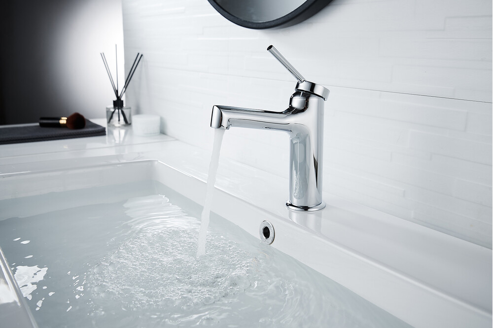 LM3806C Minima Смеситель для умывальника монолитный, хром LEMARK