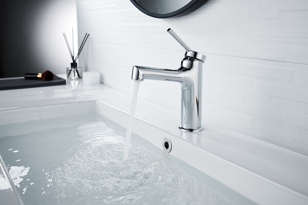 LM3806C Minima Смеситель для умывальника монолитный, хром LEMARK