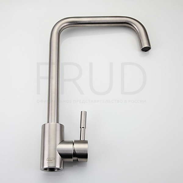 40052 Смеситель Кухня FRUD шар d-35 (сатин) на гайке