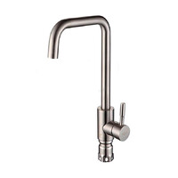 40052 Смеситель Кухня FRUD шар d-35 (сатин) на гайке