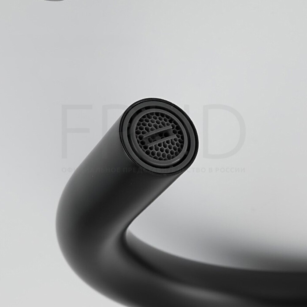 42052-12 Смеситель Кухня FRUD шар d-35 (черный) на гайке 