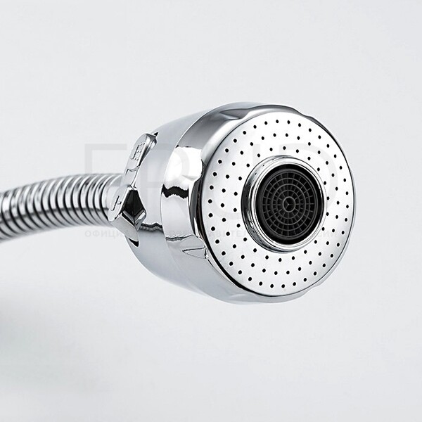 42052-30 Смеситель Кухня FRUD шар d-35 (хром) на гайке Нерж