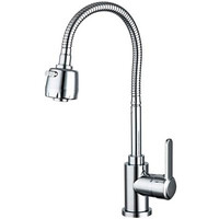 42052-30 Смеситель Кухня FRUD шар d-35 (хром) на гайке Нерж