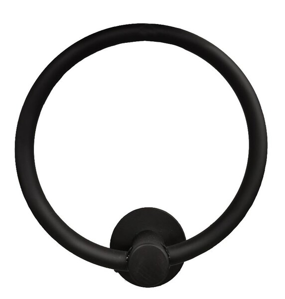 30204/FRAP Полотенцедержатель Кольцо (черный) нерж сталь SUS304