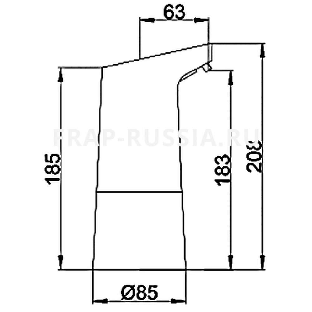 408F Дозатор FRAP Cенсорный 350мл