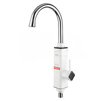 81023 Смеситель-ВОДОНАГРЕВАТЕЛЬ FRUD проточный-электрический (белый/хром) 3кВт *