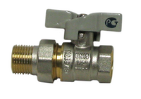 Кран вода СТМ 1/2" американка баб.