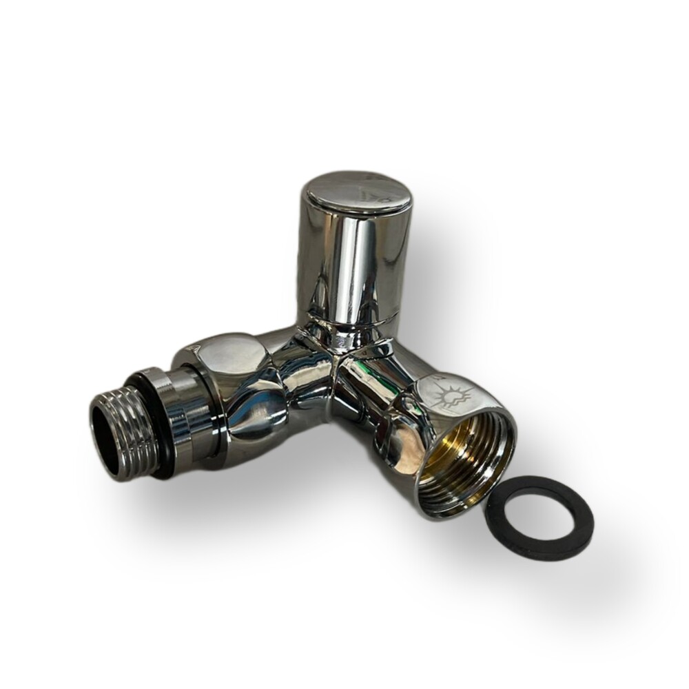 Вентиль угловой 3/4х1/2 г/ш боковой для п/с 