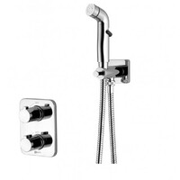 LM7820C Yeti Смеситель термостатический с гигиеническим душем, встраиваемый, хром LEMARK