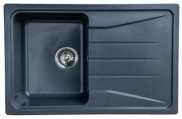 Мойка GRANICOM G-022 (770*495мм), 1 чаша (грей)