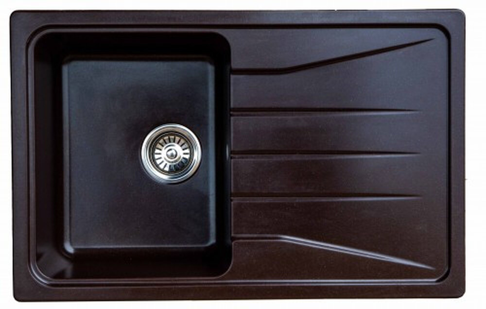 Мойка GRANICOM G-022 (770*495мм), 1 чаша (шоколад)