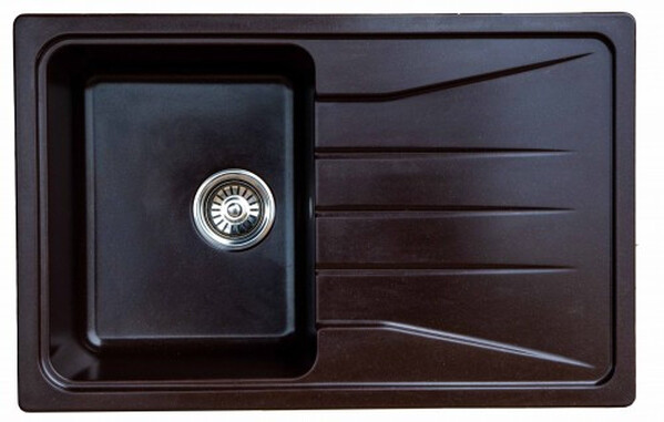 Мойка GRANICOM G-022 (770*495мм), 1 чаша (шоколад)