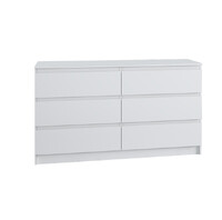 МС Мори Комод МК 1380.6/1386 Белый (2 места)