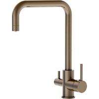 43054-4 Смеситель Кухня FRUD шар d-35 с подключением фильтра пит воды,(бронза) на гайке 