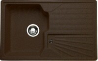 Мойка GRANICOM G-014 (780*490мм), 1 чаша+ крыло (шоколад)