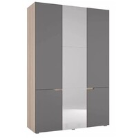 ФАСАД Шкаф 3х.ств.Анталия (графит) (2 места)