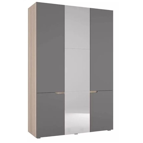 ФАСАД Шкаф 3х.ств.Анталия (графит) (2 места)