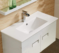 800-R70 Умывальник-столешница для ванной врезная 705х395х180 MELANA