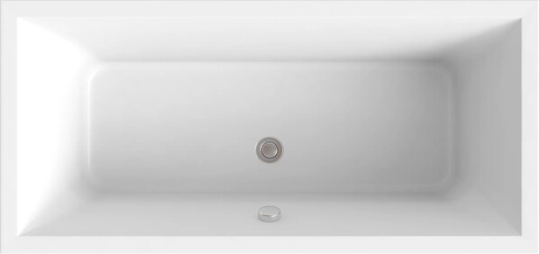 Ванна из литьевого мрамора BAS "МАДРИД" 170х80 Белый (БЕЗ АВТОСЛИВА) ВА00006